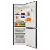 Amica FK3506D.2F(E) combinado, congelador em baixo, 226 l frigorífico + 96 l congelador, Total No Frost, classe energética E, preto