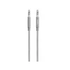 Linksys Belkin MIXIT Cabo Auxiliar - Cabo de áudio - Ficha mini jack estéreo 3,5 mm (M) - Ficha mini jack estéreo 3,5 mm (M) - 1,22 m - Cinzento (AV10164BT04-GRY)