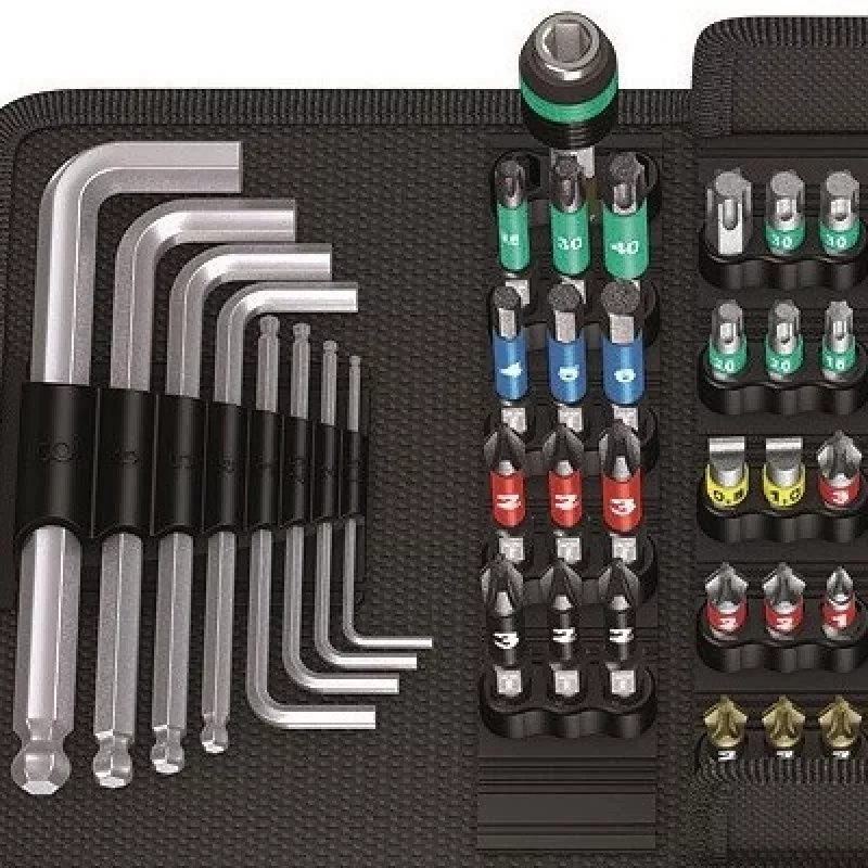 Conjunto de chaves de caixa Wera KK 100 52 peças