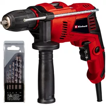 Berbequim de percussão TE-ID 500 E (vermelho/preto, 550 Watt)