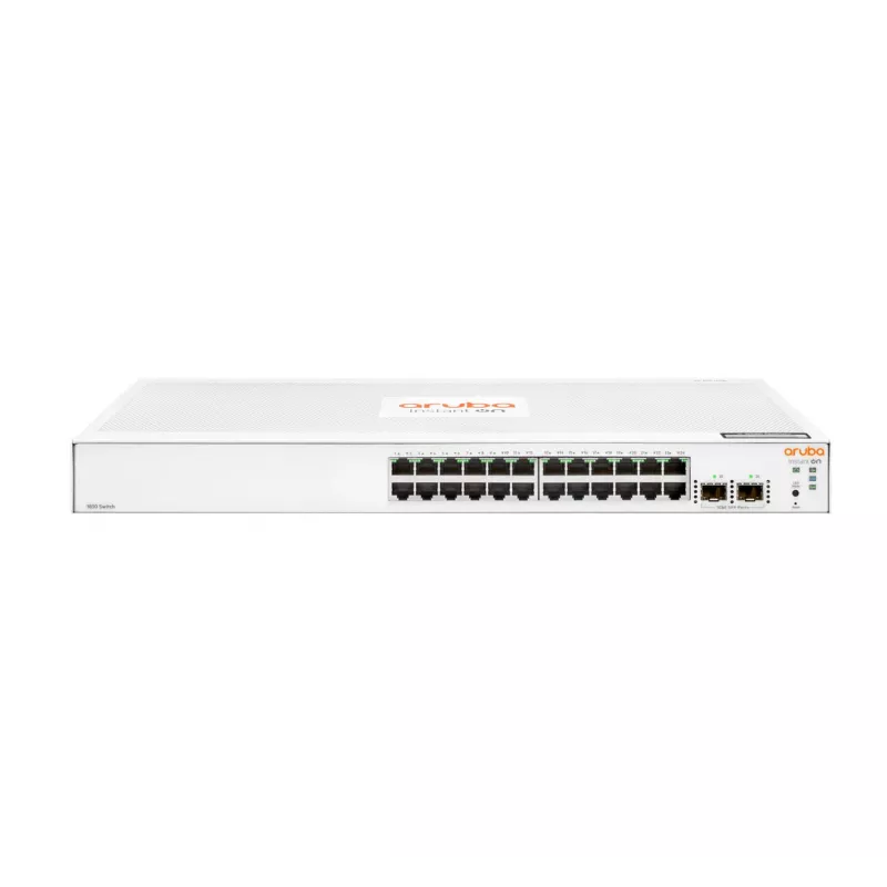 Comutador gerido HPE Aruba Networking Aruba Instant On 1830 24G 2SFP L2 Gigabit Ethernet (10/100/1000) 1U