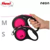 Flexi New Neon S 5 m Trela retrátil para cães