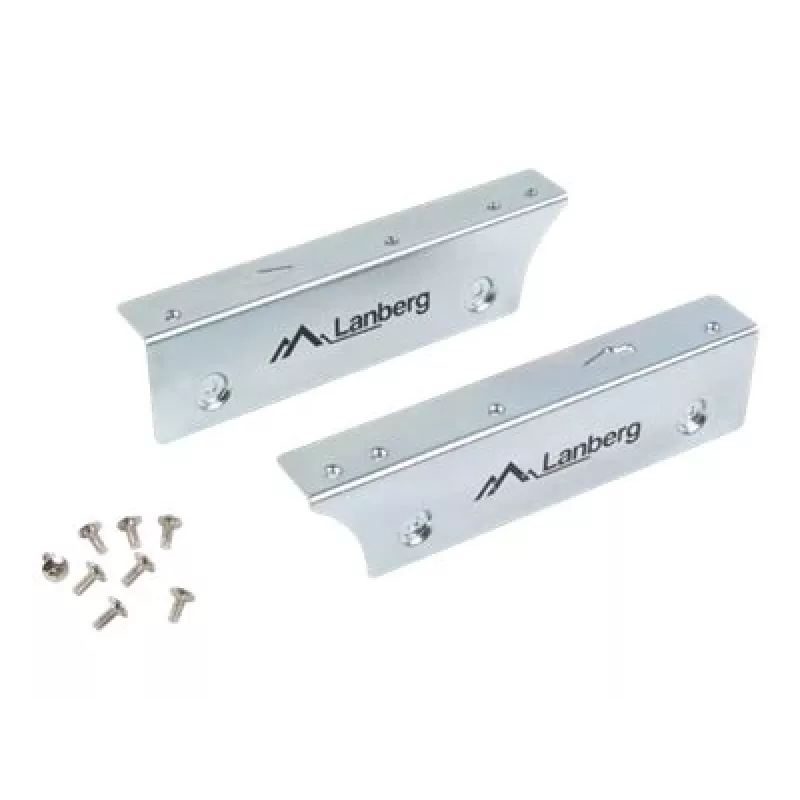 Lanberg IF-35-25 - Universal - suporte para HDD - metal - prateado - 2.5 - 16 mm