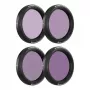 Conjunto de filtros ND/PL Freewell para DJI Osmo Action 5 Pro — 4 filtros (densidade neutra + polarizador)