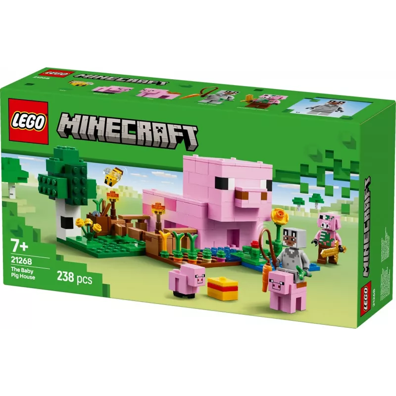 LEGO MINECRAFT 21268 A casa do porco bebé