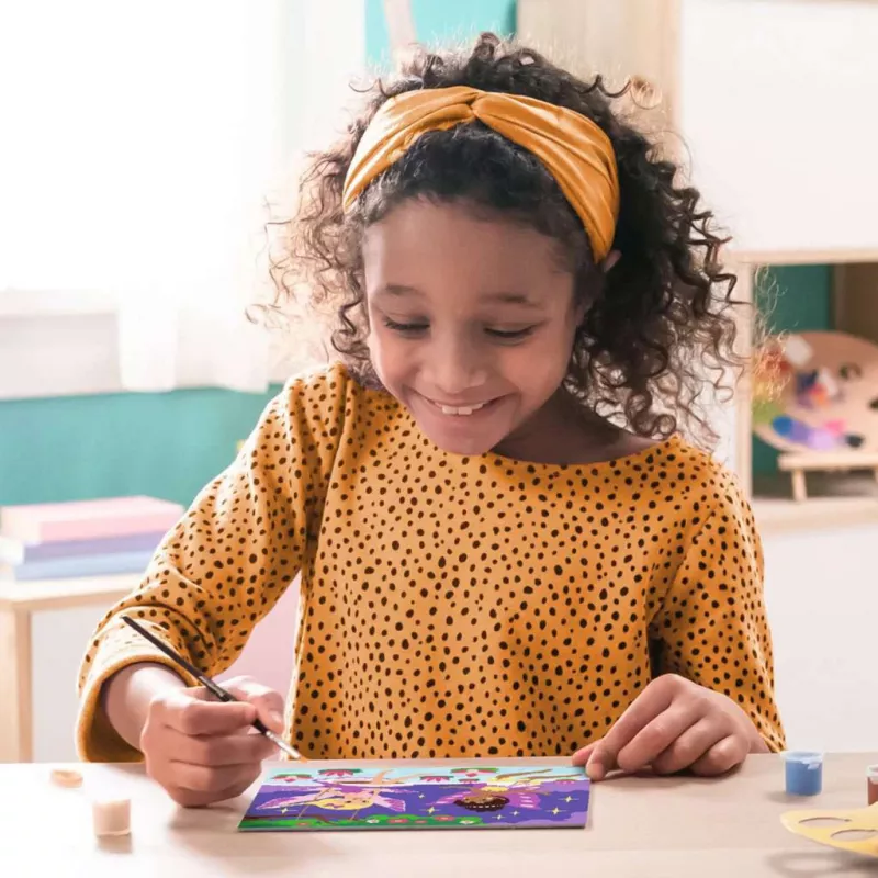 Conjunto de pintura Ravensburger CreArt – Amigos das Fadas (conjunto de pintura infantil)