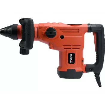 Martelo perfurador YATO YT-82135 1600 W SDS Max, 25 J de energia de impacto, até 52 mm de perfuração em betão