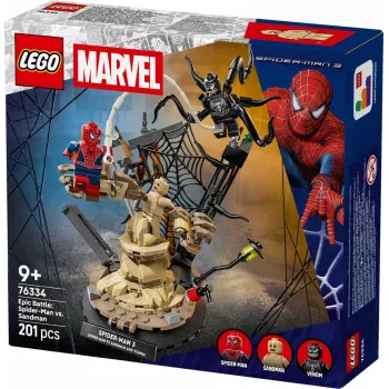 LEGO MARVEL 76334 Combate épico: Spider-Man contra Sandman