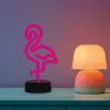 Lâmpada LED de mesa/decorativa MANTA SNL79PK rosa flamingo – lâmpada de decoração LED