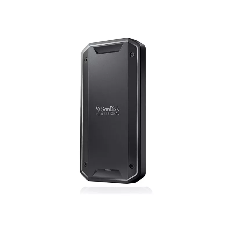 SANDISK Professional Pro G40 2TB SSD externo Thunderbolt 3 40Gbps USB-C 10Gbps Ultra-robusto IP68 Proteção contra pó/água