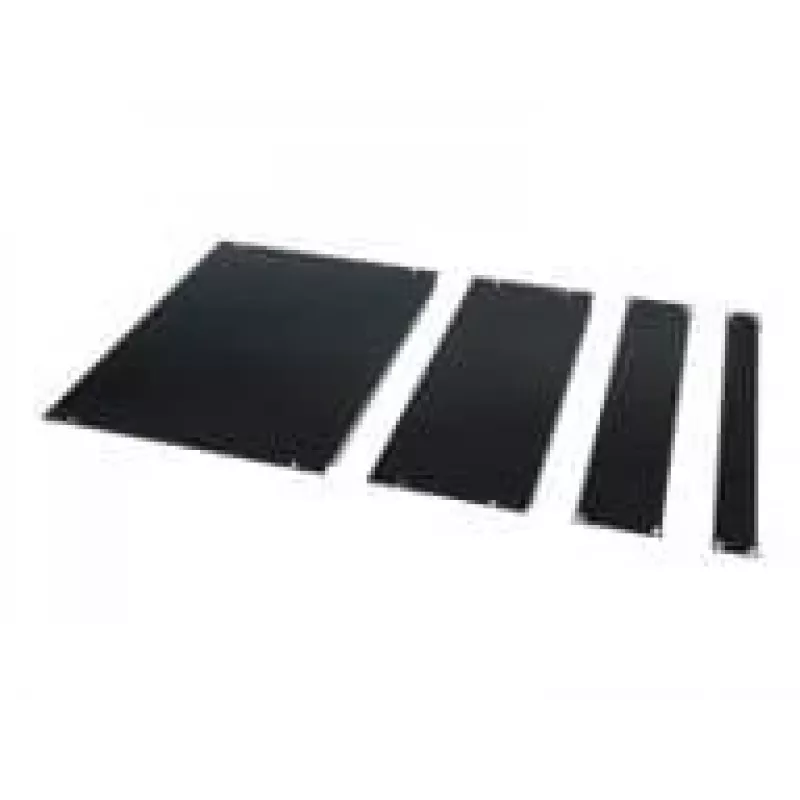 APC AR8101BLK kit de painéis cegos para rack, 15U, preto