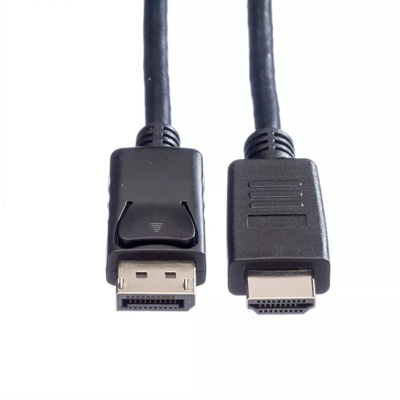 ROTRONIC-SECOMP Roline Green - Cabo adaptador - DisplayPort macho com encaixe para HDMI macho
