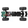 RC crawler Amewi Mini-D90 4WD 1:16 RTR modelo offroad telecomandado, tração às quatro rodas, escala 1:16