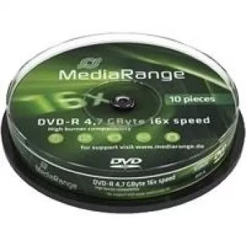 DVD-R MediaRange MR452 4,7 GB 10 unid.
