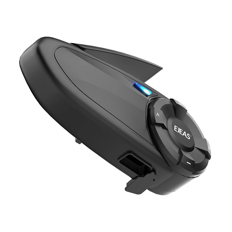 Intercomunicador para motociclo EJEAS Q7 Bluetooth headset de capacete com grande alcance e comunicação mãos-livres
