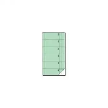 Livro de formulários sigel Bonbuch, 105 x 200 mm, SD, verde 360 destacáveis, autocopiativo, 2 x 60 folhas (BO091)