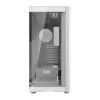 Caixa de computador DarkFlash DS900G branco — Mid-Tower, vidro temperado, sem ventoinhas