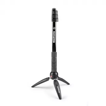 Tripé Manfrotto Pixi Evo para câmaras digitais/cinema 3 pernas Preto