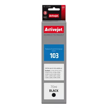 Tinta Activejet AE-103Bk (substituto para Epson 103 C13T00S14A; Supreme; 70 ml; 4500, preto)
