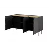 Cómoda 3D2SZ ONDA 150x45x85 preto