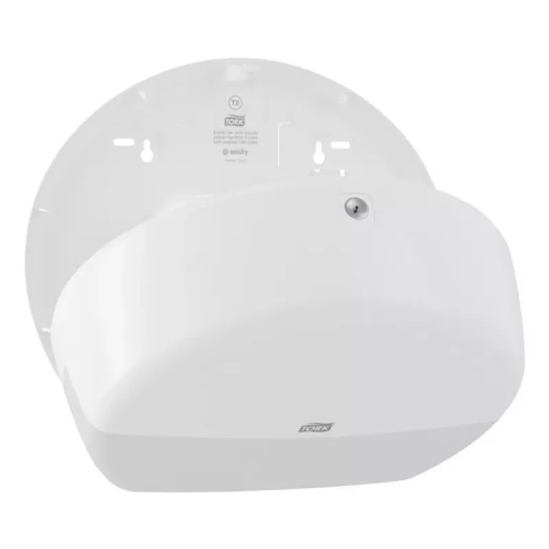 Dispensador de toalhas de papel Tork Mini Jumbo Roll 132×345×275 mm, branco, MPN 555000