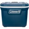 Coleman 50QT Xtreme geleira com rodas, azul, plástico, poliuretano (PU), preto, 47 l, 113 kg