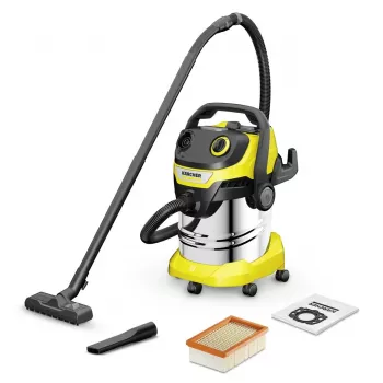 Kärcher WD 5 S V-25/5/22 aço inoxidável, preto, amarelo 25 L 1100 W