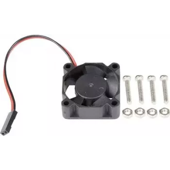 Joy-iT SBC-FAN-303010 Componente de refrigeração para computador Ventoinha para caixa de computador 3 cm preto (SBC-FAN-303010)