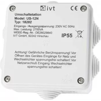 Estação de comutação ininterrupta IVT US-12N 2760 VA 230 V AC