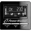 PowerWalker VI 1100 CW UPS line-interactive 1100 VA (1,1 kVA), 770 W, 7 Ah, RS-232, USB, preto