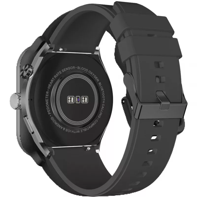 Smartwatch Beafon 401 AMOLED Silver preto
