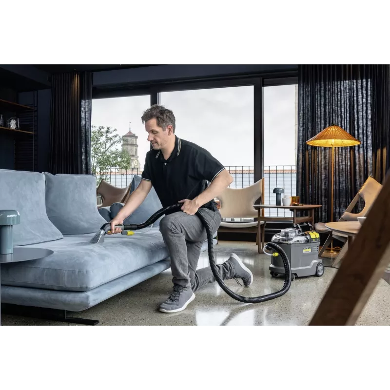 Aspirador de tambor Kärcher Puzzi 8/1 húmido 1200 W sem saco 1.100.240.0