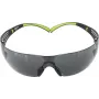Óculos de segurança 3M SecureFit 400 — armação preta, lentes verde fumado, proteção UV, antiembaciamento
