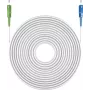Goobay 59617 Cabo de fibra ótica 0,5 m SC/UPC SC/APC FTTH OS2 branco (59617)