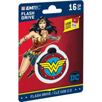 Pen drive USB EMTEC Wonder Woman Collector 16 GB USB Type-A 2.0 multicolor