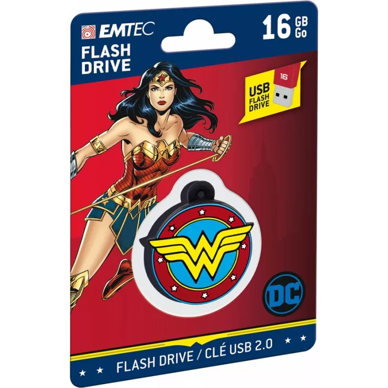 Pen drive USB EMTEC Wonder Woman Collector 16 GB USB Type-A 2.0 multicolor