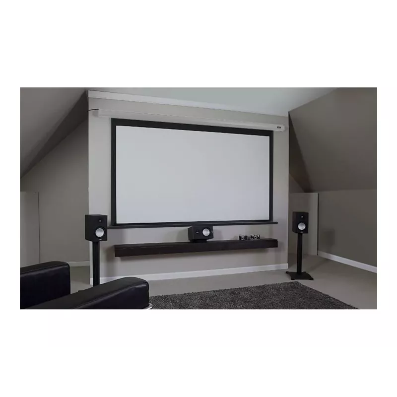Elite Screens Spectrum Series Electric100V ecrã de projeção motorizado, 100 polegadas (254 cm), 4:3, MaxWhite ganho 1,1, branco
