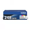 Cartucho de toner Brother TN-248VAL 4 unidades original preto, ciano, magenta, amarelo