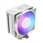 Dissipador de CPU por ar MODECOM Volcano 0C T721 ARGB 120 branco, torre única, ventoinha de 120 mm