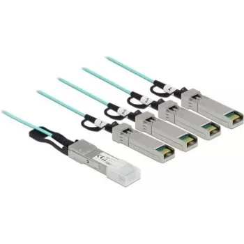 Cabo ótico ativo QSFP+ para 4 x SFP+ 3 m DeLOCK 84058