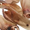 Guloseimas para cães PETITTO orelha de vaca com cartilagem — pack de 10, snacks mastigáveis de um só ingrediente