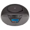 Micro-sistema de áudio Aiwa BBTU-400BK, leitor CD/MP3/FM-PLL/BT (Preto)