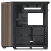APNX V1-W-BK-v1 Midi-Tower preto, madeira