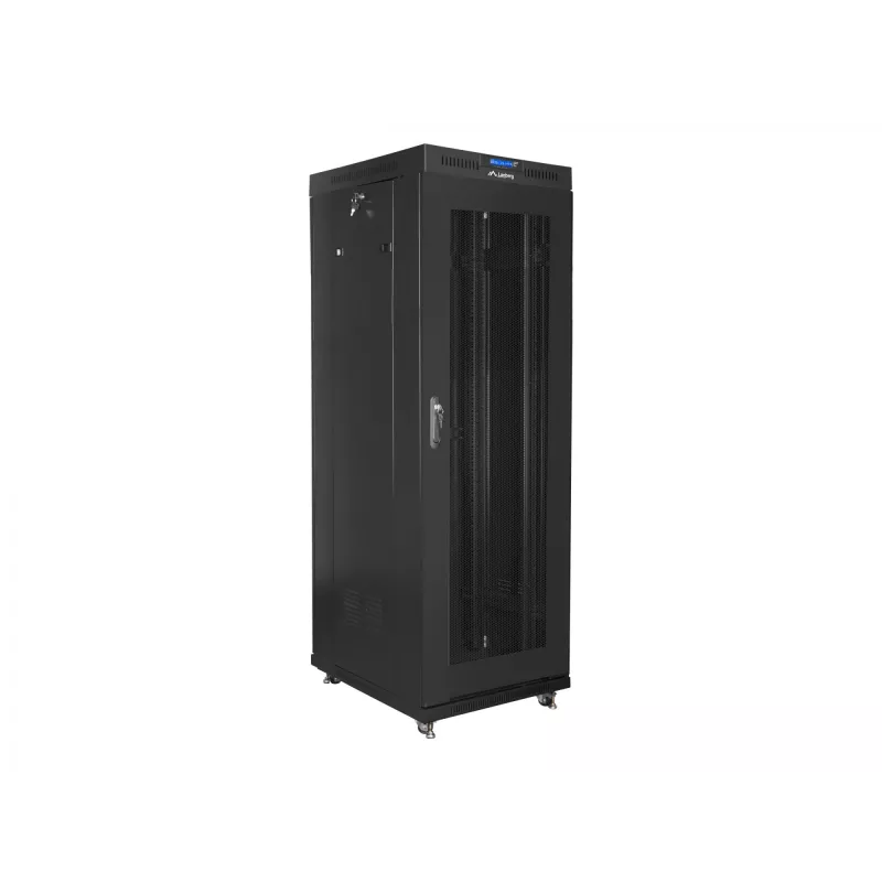Armário rack LANBERG FF01-6837-23BL 37U autónomo 1900×600×800 mm IP20 preto