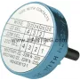 Casquilho de posicionamento Harting 09 99 000 0531 azul