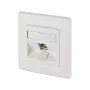 METZ CONNECT BTR IT CONNECT E-DAT Módulo 8(8) UP - Tomada de ligação, encastrar - RJ-45 - Branco puro, RAL 9010 (1309111002-E)