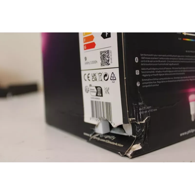 Lâmpada LED inteligente Philips Hue WCA 6,5W A60 E27 RGBW 2000–6500K