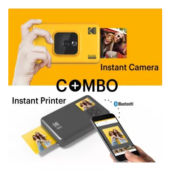 Kodak Mini Shot Combo 2 amarelo 53,4 x 86,5 mm CMOS