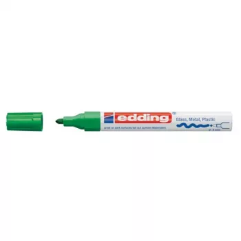 Marcador Edding 750 verde
