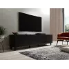 Móvel de TV cama meble ETNA 200 x 42 x 52 cm, preto mate, superfície em aglomerado